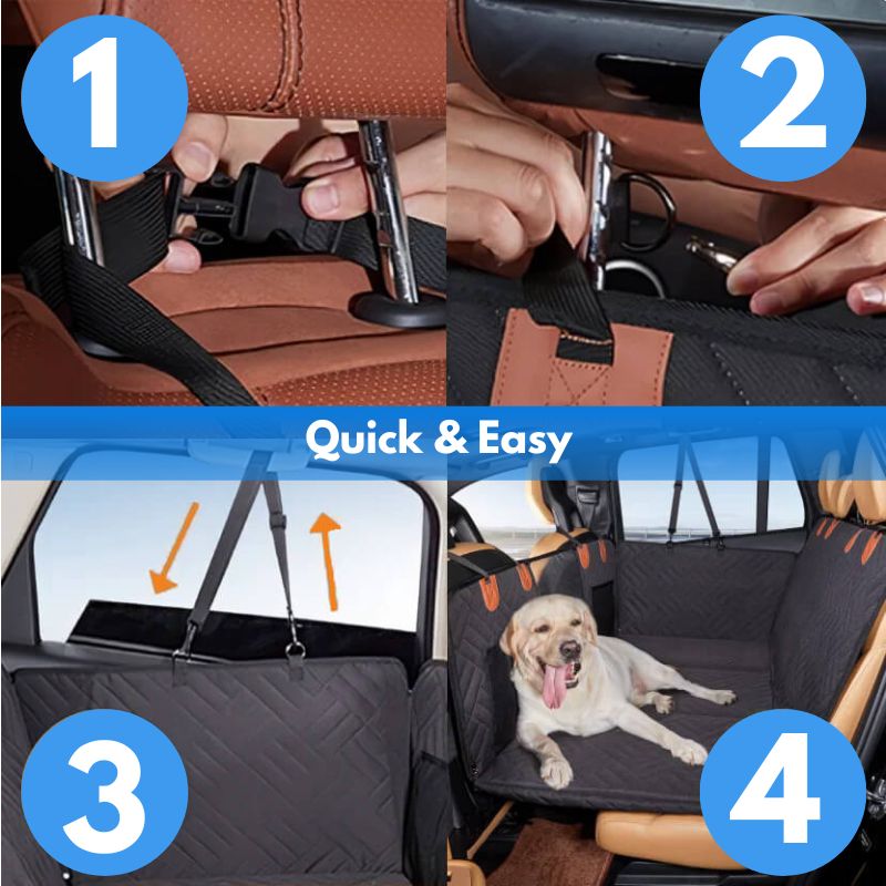 Bacololo™ Hard Bottom Dog Car Seat Protector