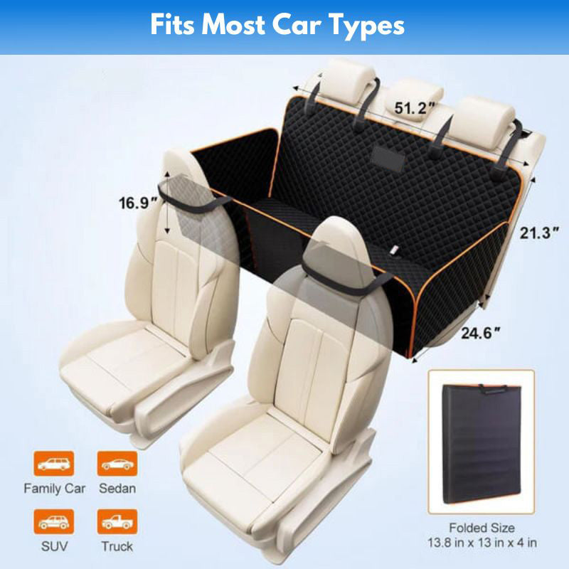 Bacololo™ Hard Bottom Dog Car Seat Protector