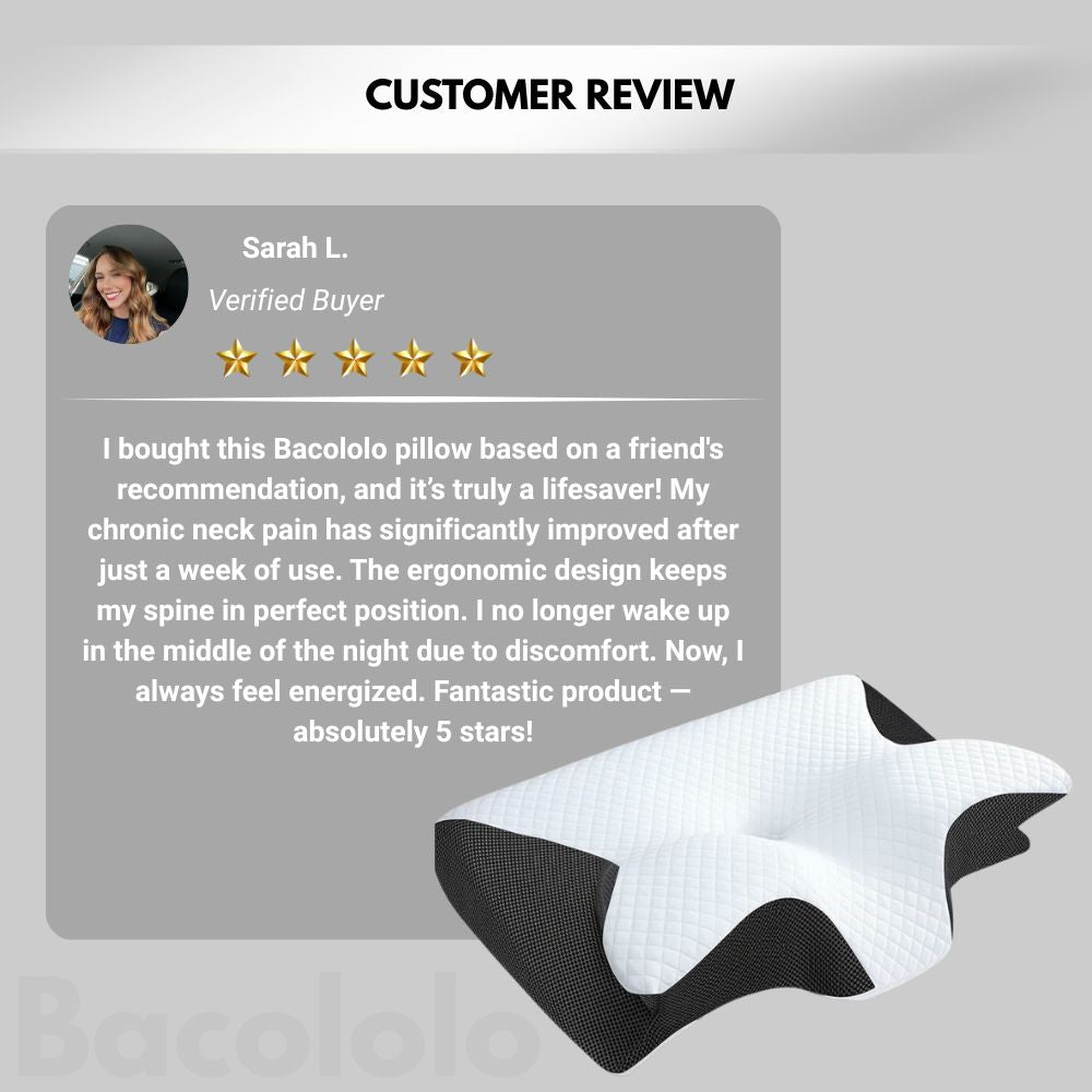 Bacololo Ergonomic Pillow